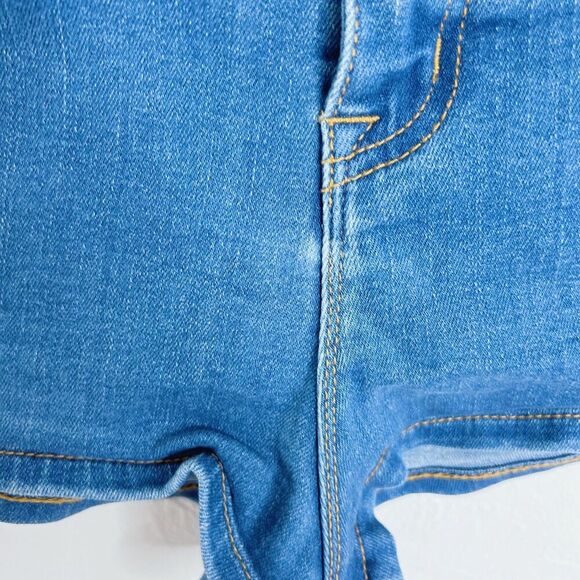 Urban Outfitters BDG Super High Rise Seam Short Medium Wash Denim Shorts Size 27 - Picture 7 of 7